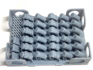 画像2: CHINO MODEL[CM-203]1/24 独・ガスマスクケースセット (2)