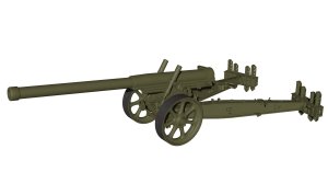 画像2: CHINO MODEL[CM-210]1/35 八九式十五糎加農砲 (2)