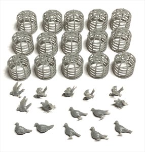 画像3: CHINO MODEL[CMMA-003]1/35 ハト (3)