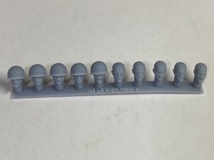 画像2: CHINO MODEL[CMRG35022]1/35 アメリカ軍兵士ヘッドパーツ "怒り" (2)