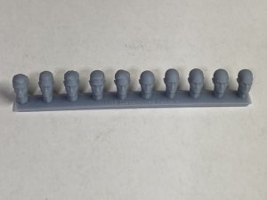 画像2: CHINO MODEL[CMRG35026]1/35 西洋人ヘッドパーツ 決意の表情セット (2)