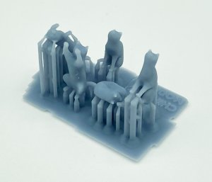 画像3: CHINO MODEL[CMW-006]1/35 猫セット (3)