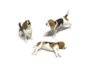 画像2: CHINO MODEL[CMW-017]1/35 ビーグルセット (2)