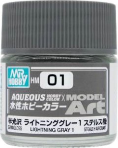 画像1: GSIクレオス[HM01]Mr.カラー ライトニンググレー1 (1)