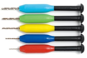 画像2: GSIクレオス[GT50]ピンバイス5本セット ドリル刃固定タイプ (2)