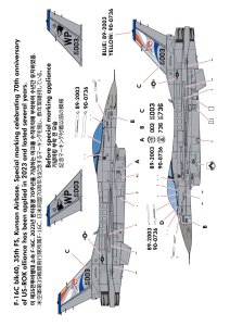 画像2: Crossdelta[CDLJ48001T]1/48 F-16C HAVE GLASS #1 (2)