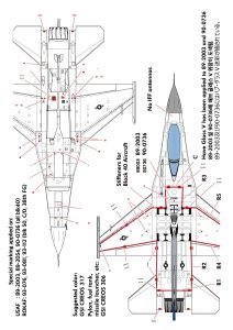 画像3: Crossdelta[CDLJ48001T]1/48 F-16C HAVE GLASS #1 (3)