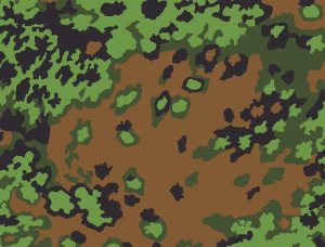 画像2: Crossdelta[MIL-35-028]1/35 柏の葉 パターンB (2)