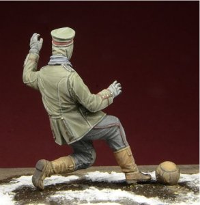 画像2: D-Day miniature studio[DD35044］ 1/35  WWI サッカーに興じるドイツ兵 (2)