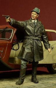 画像4: D-Day miniature studio[DD35054］ 1/35 WWII独 親衛隊諜報部将校(私服姿) (4)