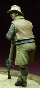 画像2: D-Day miniature studio[DD35060］1/35 WWII英 LRDG 兵士 /w ルイス機関銃 北アフリカ 1940-43 (2)