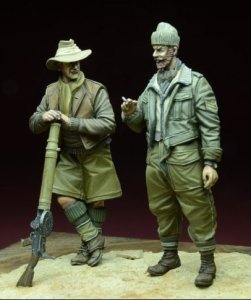 画像4: D-Day miniature studio[DD35061］1/35 WWII英 LRDG 兵士セット 北アフリカ 1940-43(2体セット) (4)
