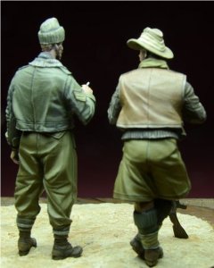 画像2: D-Day miniature studio[DD35061］1/35 WWII英 LRDG 兵士セット 北アフリカ 1940-43(2体セット) (2)