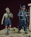 ミニアート[MA35198]1/35 休息中のドイツ戦車兵フィギュア5体＆ブタ1