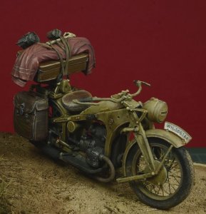 画像4: D-Day miniature studio[DD35081]1/35 WWII独 モーターバイクアクセサリーセット (4)