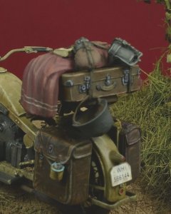 画像2: D-Day miniature studio[DD35081]1/35 WWII独 モーターバイクアクセサリーセット (2)