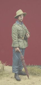 画像3: D-Day miniature studio[DD35086]1/35 WWII独 1/35 コンドル軍団 装甲部隊将校 #2 (3)