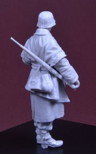 画像8: D-Day miniature studio[DD35207]1/35 WWII ドイツ武装親衛隊 迷彩ポンチョの兵士 ハンセン戦闘団 アルデンヌ1944 (8)