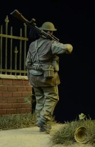 画像3: D-Day miniature studio[DD35014］ 1/35 WWII 英/英連邦歩兵 ブレン機銃手 行軍中 1942-1945 (3)