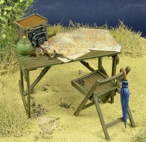 画像2: D-Day miniature studio[DD35093]1/35 WWII英 司令部アクセサリーセット フランス1940 (2)