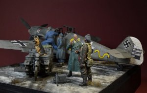 画像4: D-Day miniature studio[DD35198]1/35 WWII ドイツ空軍整備班ビックセット フランツ・スティグラー＆カンパニー (4)