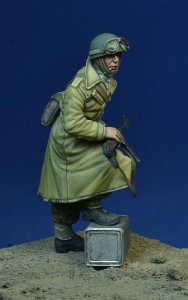 画像3: D-Day miniature studio[DD35200]1/35 WWII カナダ陸軍 一息入れるカナダオートバイ伝令兵 (3)