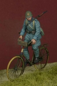 画像1: D-Day miniature studio[DD35265]1/35 WWII オランダ 自転車連隊の兵士＃2 オランダ1940 (1)