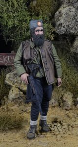 画像1: D-Day miniature studio[DD35284]1/35 WWII ユーゴスラビア ゲリラ組織「チェトニク」構成員 (1)