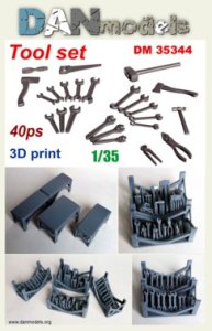 画像1: DAN models[DAN35344]1/35 ツールセットw/作業台 (1)