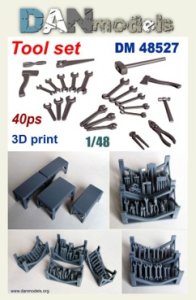 画像1: DAN models[DAN48527]1/48 ツールセットw/作業台 (1)