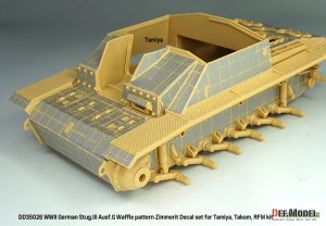 画像5: DEF.MODEL[DD35026]1/35 WWII ドイツ III号突撃砲G型用ツィンメリットコーティングデカール ワッフルパターン(タミヤ/タコム/ライフィールドモデル用) (5)