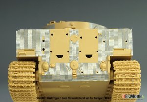 画像10: DEF.MODEL[DD48001]1/48 WWII ドイツ タイガーI重戦車中期/後期型 ツィンメリットデカールセット エッチンググリル付(タミヤ用) (10)