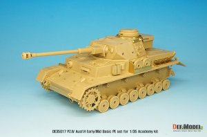 画像11: DEF.MODEL[DE35017]1/35 IV号戦車H型(初期/中期)エッチング基本セット(アカデミー用、汎用) (11)