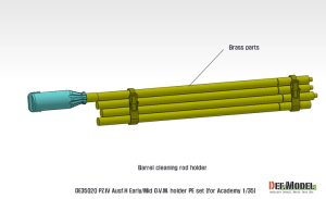 画像2: DEF.MODEL[DE35020]1/35 IV号戦車H型(初期/中期)OVMエッチングセット(アカデミー用、汎用) (2)