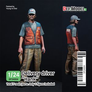 画像1: DEF.MODEL[DF24004]1/24 現用 配送ドライバー"ハンク" (1)