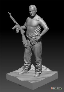 画像3: DEF.MODEL[DF35014]1/35 WWII米 戦車長 ジョー・ガン軍曹 サハラ1941 (3)