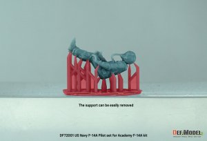 画像5: DEF.MODEL[DF72002]1/72 現用 アメリカ海軍 着座したF-14B/Dパイロットセット(アカデミーF-14B/D用 2体入) (5)