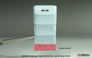 画像3: DEF.MODEL[DM35064A]1/35 WWII ドイツ キューベルワーゲンType82 幌セット 後期型 2024リニューアル版(タミヤ用) (3)