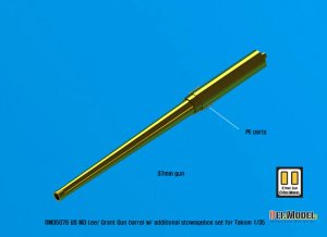 画像5: DEF.MODEL[DM35079]1/35 WWII米/英 M3リー/グラント 金属砲身&アクセサリーセット(タコム用) (5)