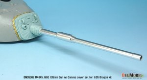 画像3: DEF.MODEL[DM35082]1/35 米 M48A5/M60 105mm金属砲身+防循カバー(ドラゴン用) (3)