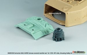 画像15: DEF.MODEL[DM35126]1/35 現用 センチュリオンMk.5AVRE用キャンバスカバー付防盾セット(AFVクラブ/アミュージングホビー用) (15)