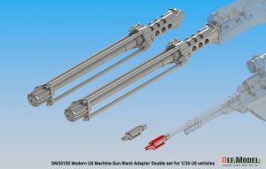 画像4: DEF.MODEL[DM35130]1/35 現用 アメリカ軍機関銃用空包アダプターセット(各模型メーカー対応) (4)