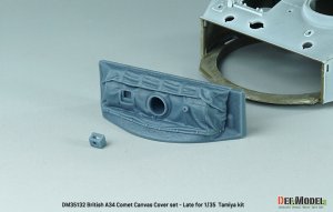 画像3: DEF.MODEL[DM35132]1/35 WWII イギリス A34コメット用 後期型キャンバスカバー付防盾セット(タミヤ用) (3)