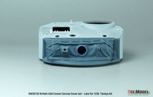 画像4: DEF.MODEL[DM35132]1/35 WWII イギリス A34コメット用 後期型キャンバスカバー付防盾セット(タミヤ用) (4)