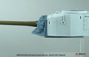 画像7: DEF.MODEL[DM35132]1/35 WWII イギリス A34コメット用 後期型キャンバスカバー付防盾セット(タミヤ用) (7)