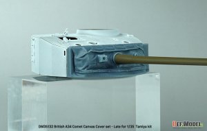 画像8: DEF.MODEL[DM35132]1/35 WWII イギリス A34コメット用 後期型キャンバスカバー付防盾セット(タミヤ用) (8)