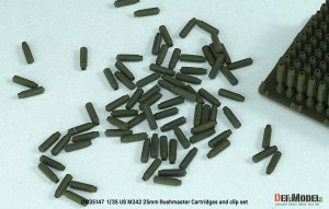 画像6: DEF.MODEL[DM35147]1/35 現用 アメリカ M2/M3ブラッドレー/LAV-25用 M242 25mmブッシュマスター機関砲空薬莢/クリップセット (6)