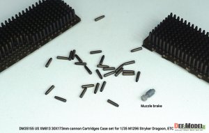 画像5: DEF.MODEL[DM35155]1/35 現用 アメリカ XM813ブッシュマスターII 30mm機関砲30x173mm弾 空薬莢セット マズルブレーキ付(400個入) (5)