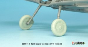画像7: DEF.MODEL[DS48011]1/48 Bf109G-6 ホイールセット1(汎用) (7)