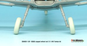 画像6: DEF.MODEL[DS48011]1/48 Bf109G-6 ホイールセット1(汎用) (6)